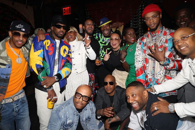 Mary J. Blige & More Attend Busta Rhymes’ 50th Birthday Bash