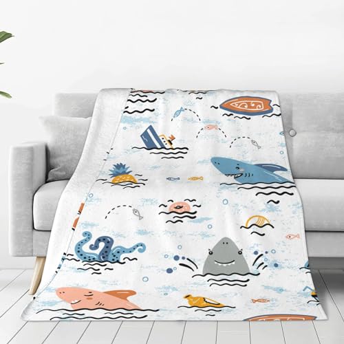 Panda Blanket Super Soft Warm Animal Flannel Throw Blankets for Boys Girls Adults Lovers for Couch Sofa Bed Office Gifts 50"x60"